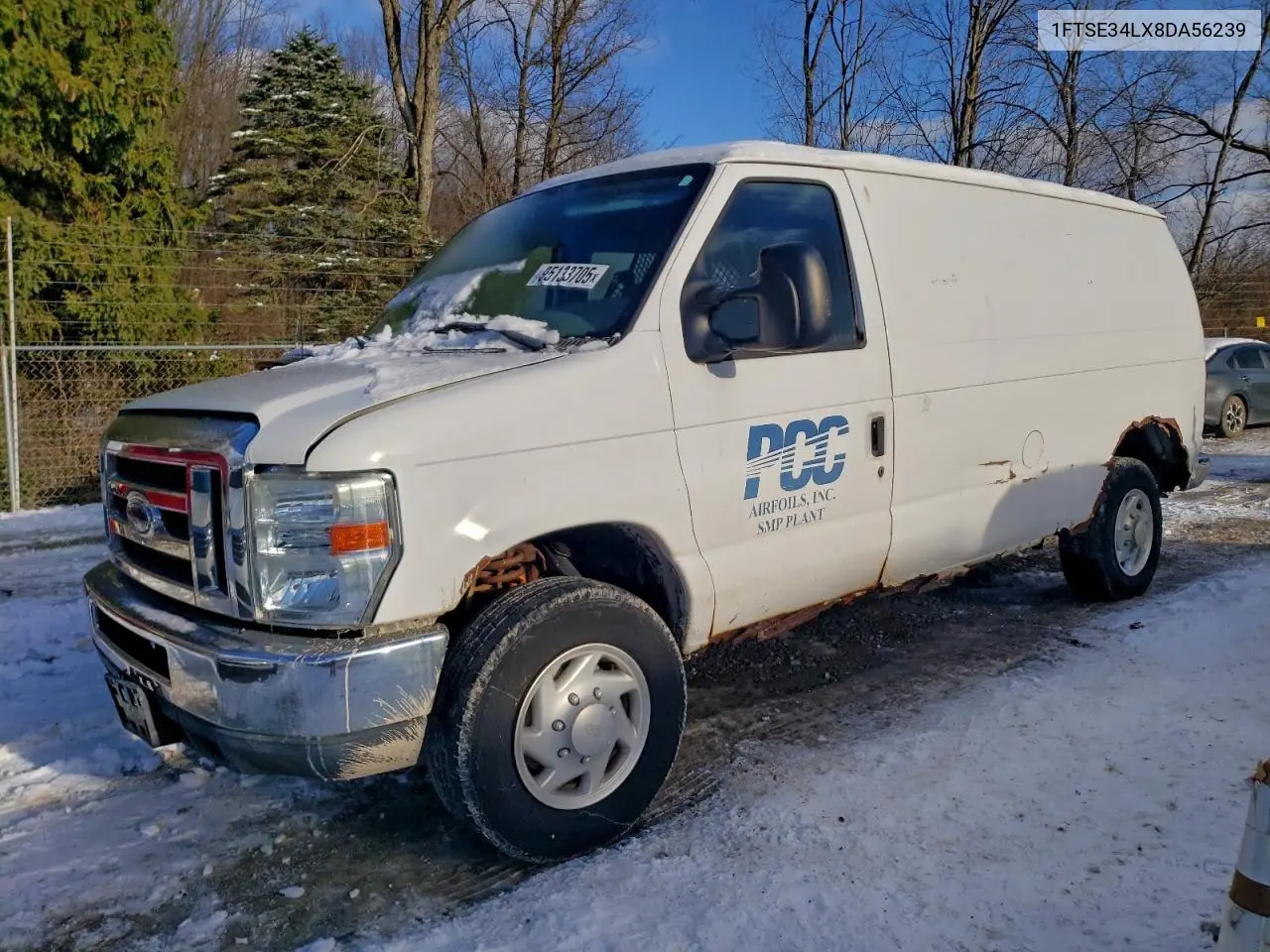 1FTSE34LX8DA56239 2008 Ford Econoline E350 Super Duty Van