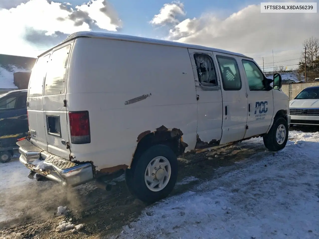 1FTSE34LX8DA56239 2008 Ford Econoline E350 Super Duty Van