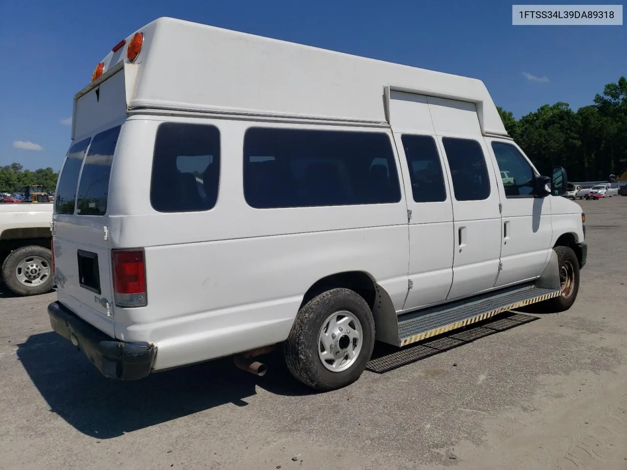 2009 Ford Econoline E350 Super Duty Van VIN: 1FTSS34L39DA89318 Lot: 58453694