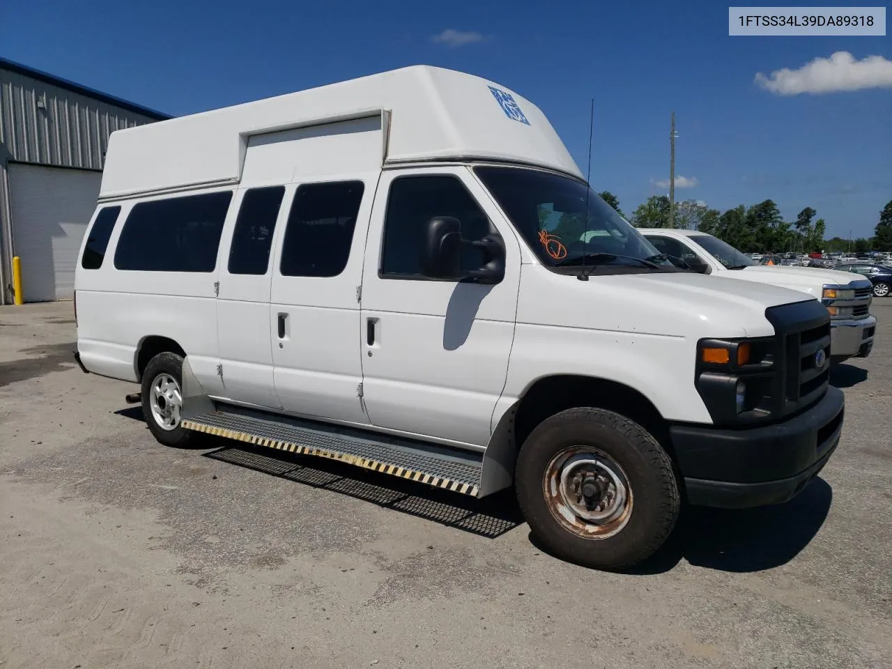 2009 Ford Econoline E350 Super Duty Van VIN: 1FTSS34L39DA89318 Lot: 58453694