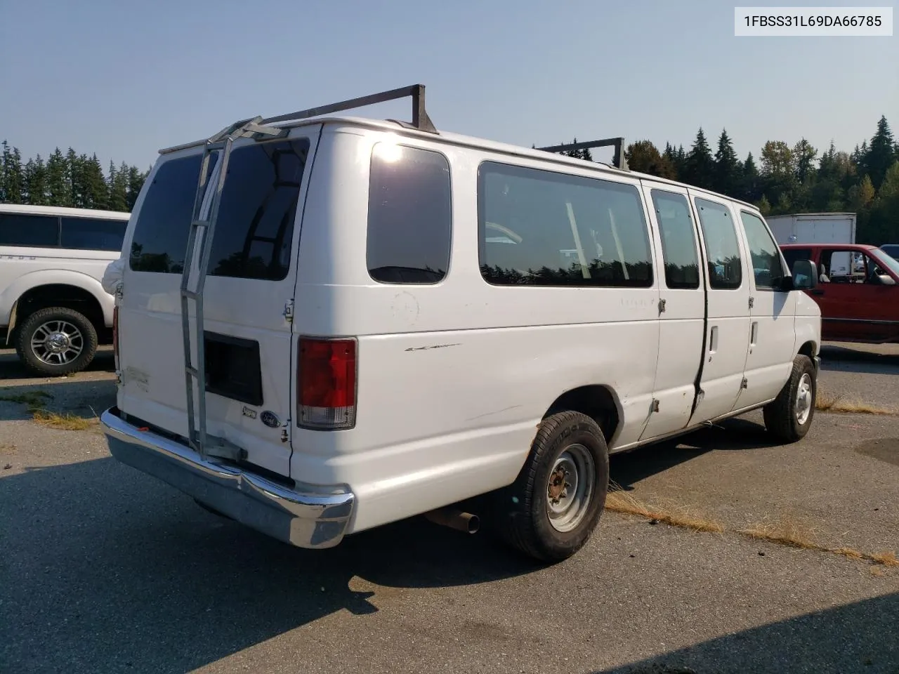 2009 Ford Econoline E350 Super Duty Wagon VIN: 1FBSS31L69DA66785 Lot: 69317584