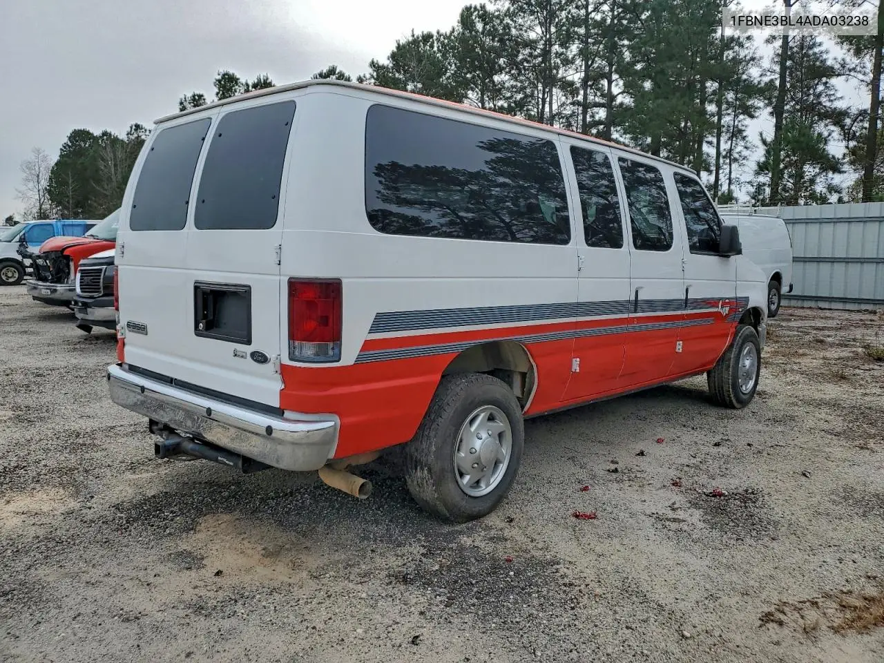 1FBNE3BL4ADA03238 2010 Ford Econoline E350 Super Duty Wagon