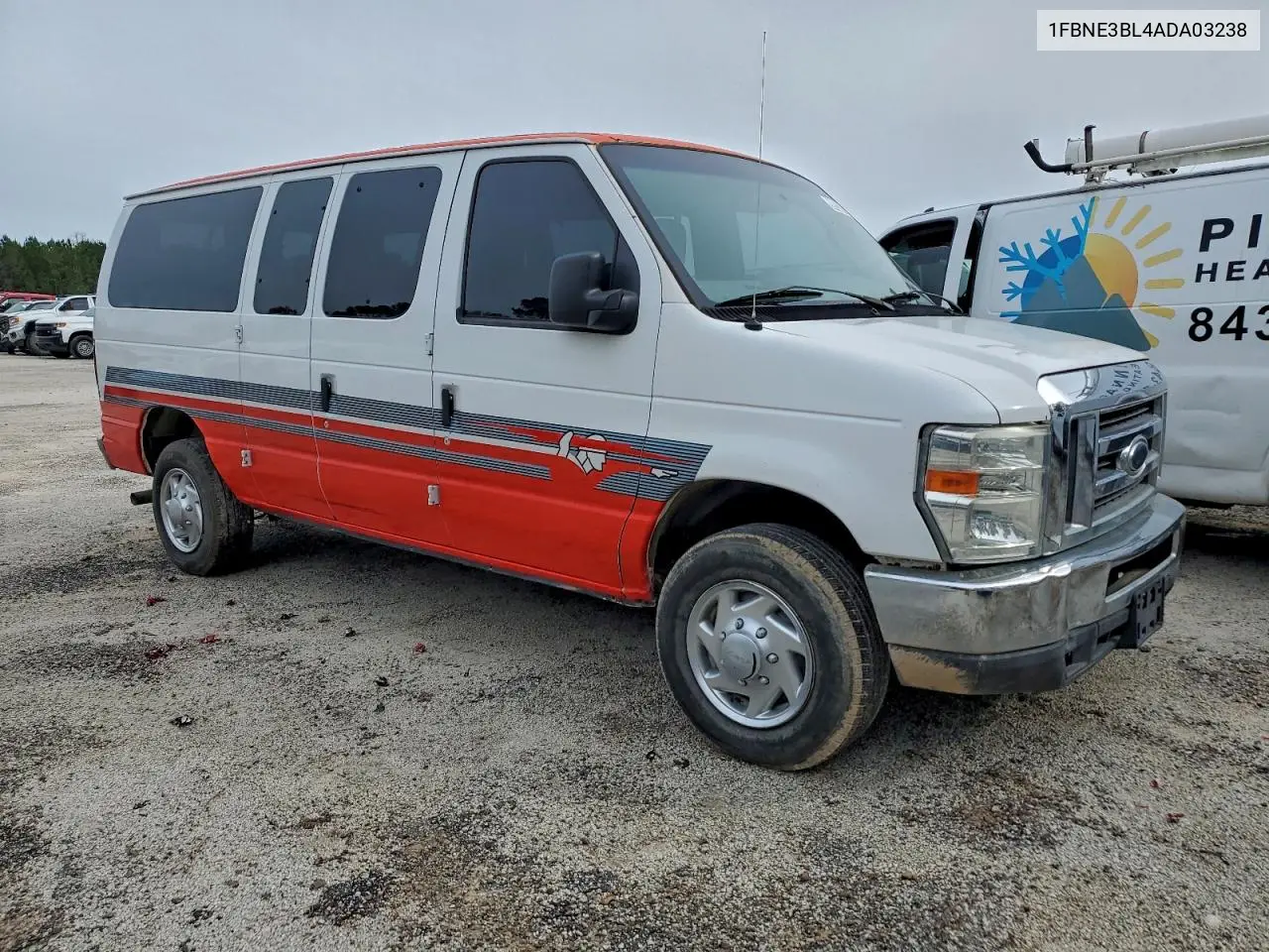 1FBNE3BL4ADA03238 2010 Ford Econoline E350 Super Duty Wagon