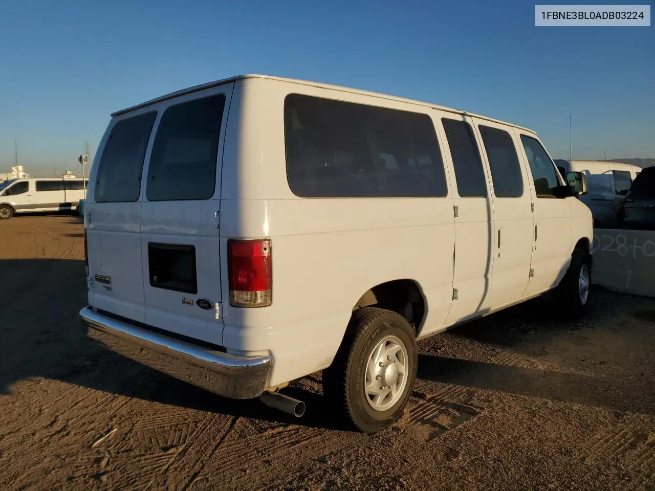 1FBNE3BL0ADB03224 2010 Ford Econoline E350 Super Duty Wagon