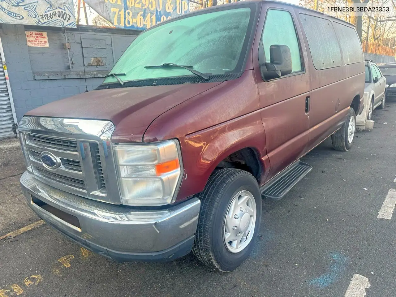 1FBNE3BL3BDA23353 2011 Ford Econoline E350 Super Duty Wagon