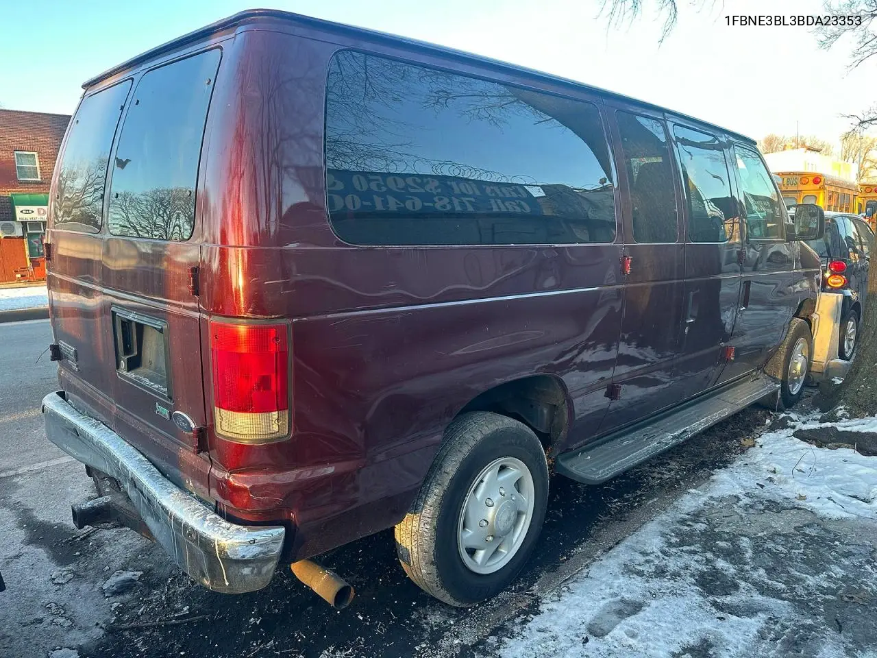 1FBNE3BL3BDA23353 2011 Ford Econoline E350 Super Duty Wagon