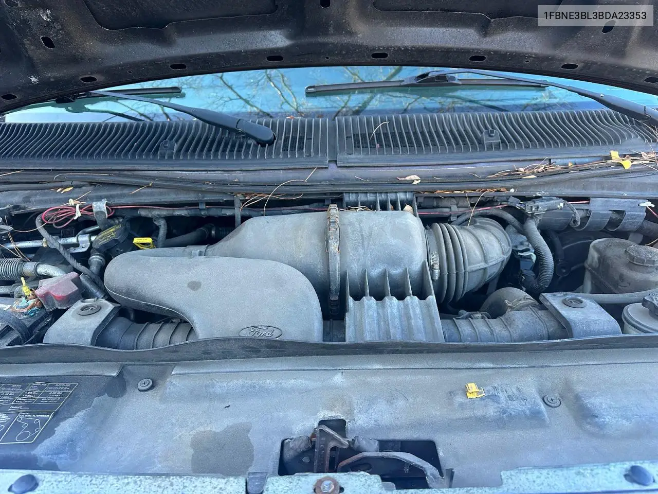 1FBNE3BL3BDA23353 2011 Ford Econoline E350 Super Duty Wagon