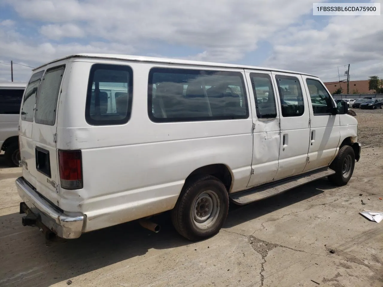 2012 Ford Econoline E350 Super Duty Wagon VIN: 1FBSS3BL6CDA75900 Lot: 68725874