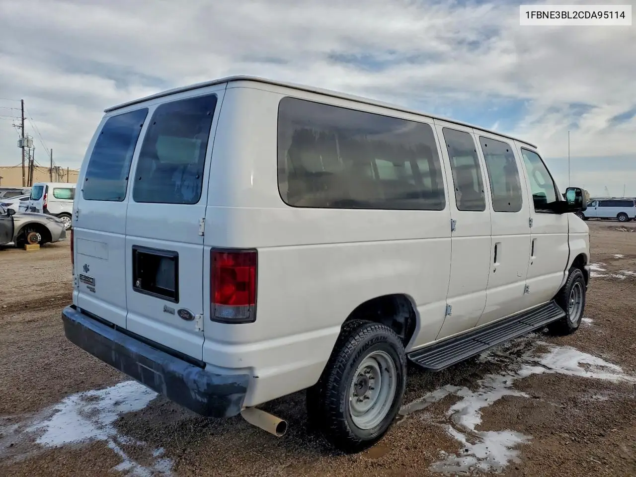 1FBNE3BL2CDA95114 2012 Ford Econoline E350 Super Duty Wagon