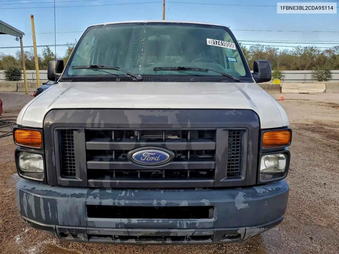 1FBNE3BL2CDA95114 2012 Ford Econoline E350 Super Duty Wagon