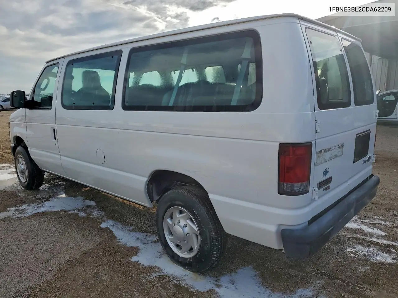 1FBNE3BL2CDA62209 2012 Ford Econoline E350 Super Duty Wagon