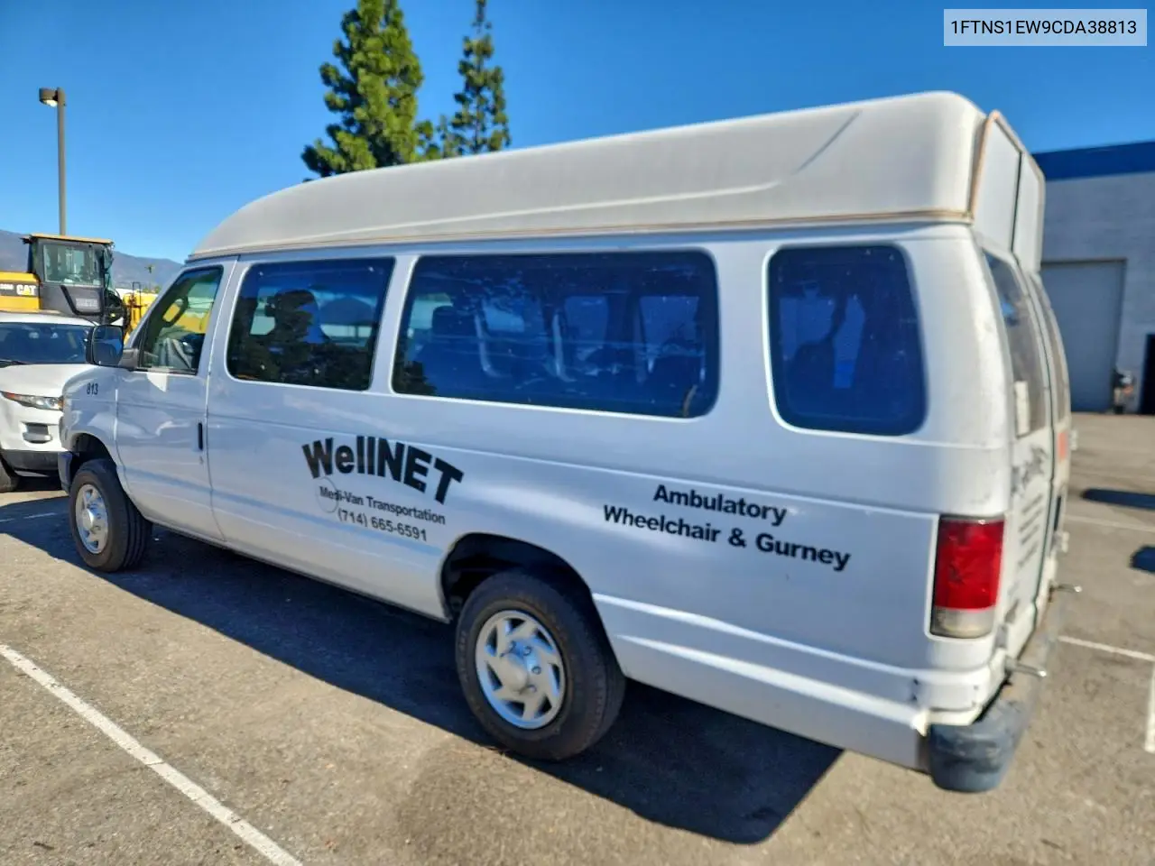 1FTNS1EW9CDA38813 2012 Ford Econoline E150 Van