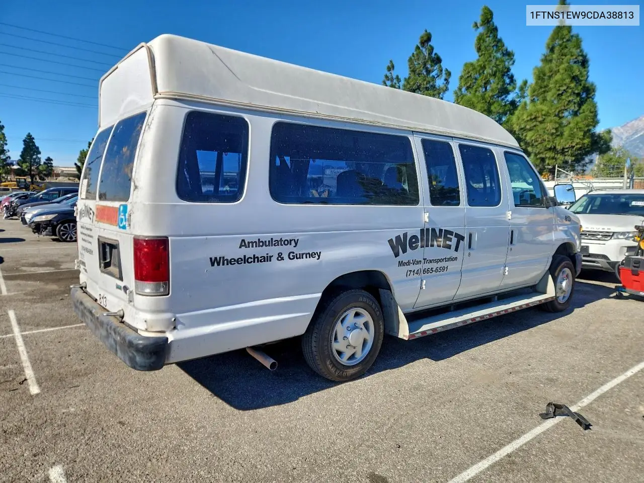 1FTNS1EW9CDA38813 2012 Ford Econoline E150 Van