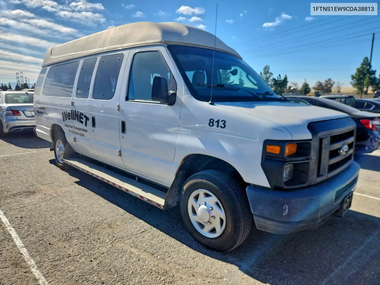 1FTNS1EW9CDA38813 2012 Ford Econoline E150 Van