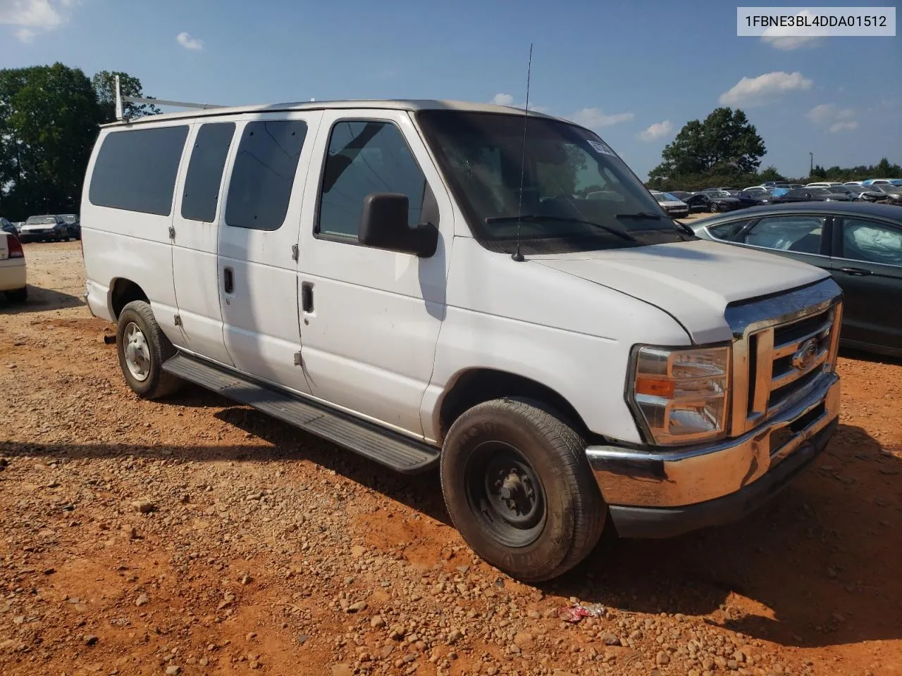 2013 Ford Econoline E350 Super Duty Wagon VIN: 1FBNE3BL4DDA01512 Lot: 68707634