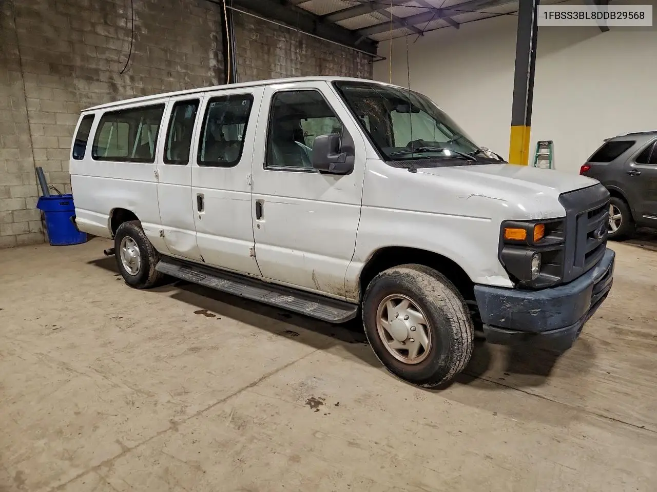 1FBSS3BL8DDB29568 2013 Ford Econoline E350 Super Duty Wagon