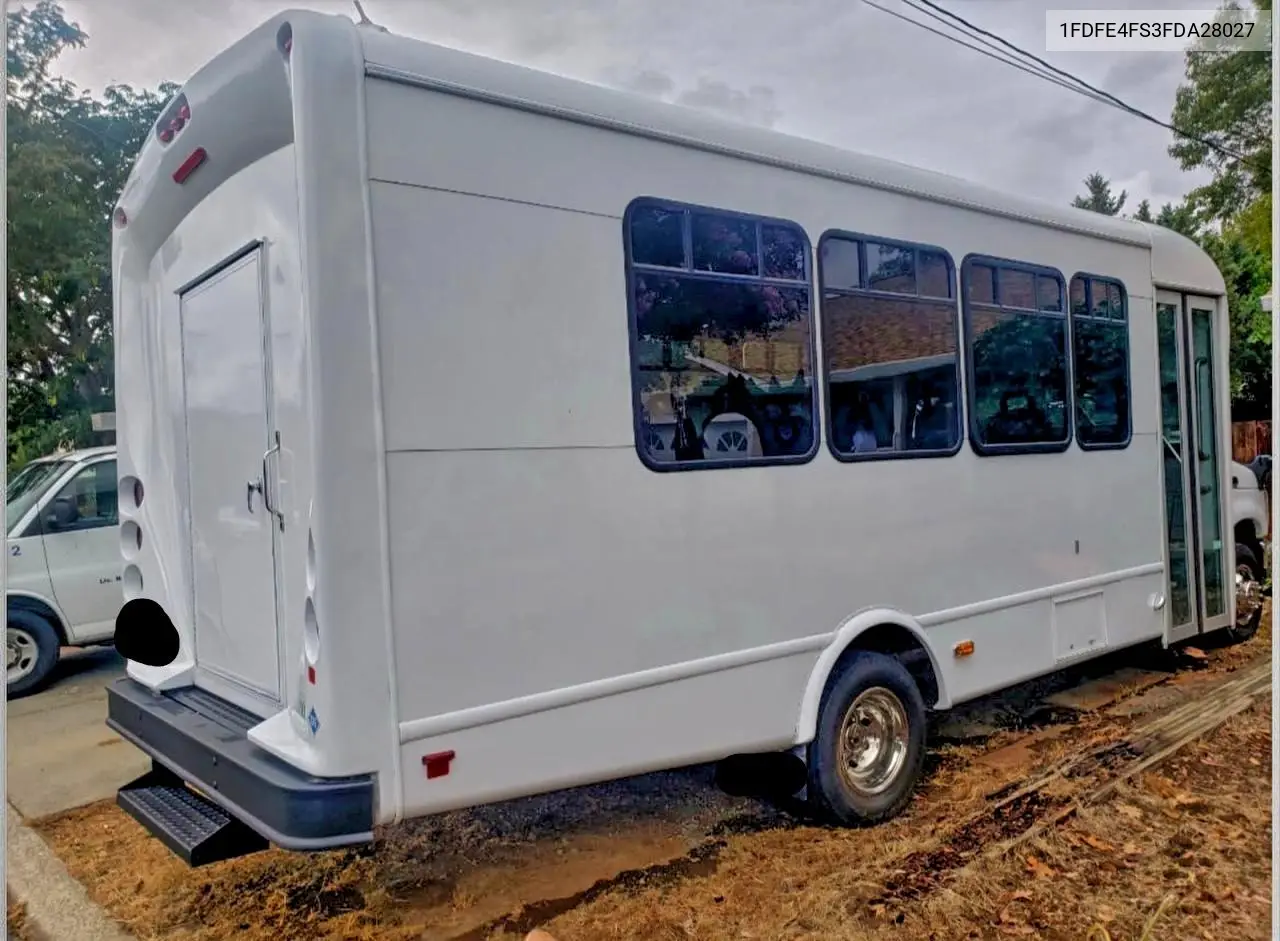 1FDFE4FS3FDA28027 2015 Ford Econoline E450 Super Duty Cutaway Van