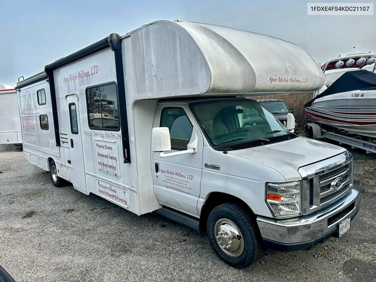 1FDXE4FS4KDC21107 2019 Ford Econoline E450 Super Duty Cutaway Van