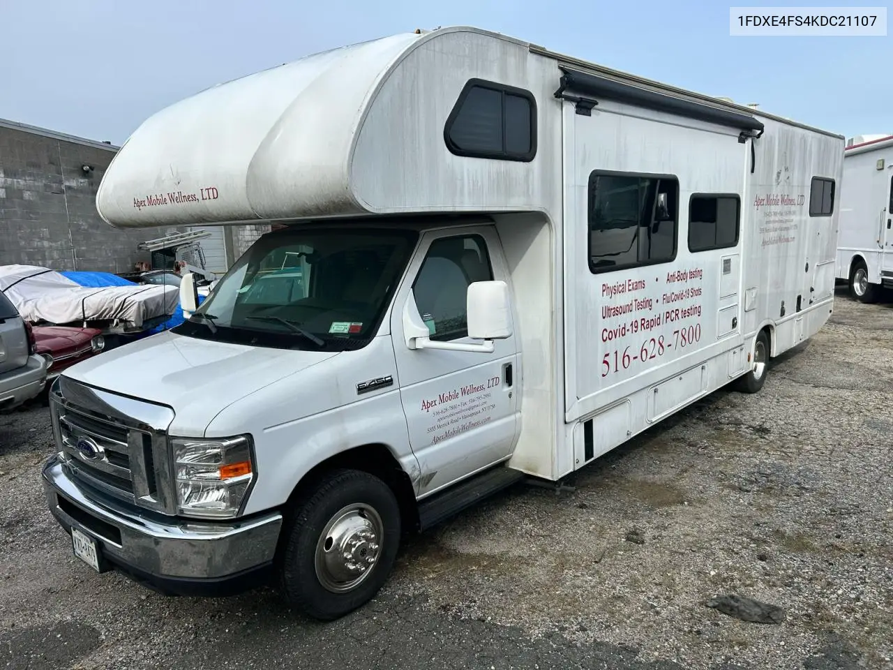 1FDXE4FS4KDC21107 2019 Ford Econoline E450 Super Duty Cutaway Van