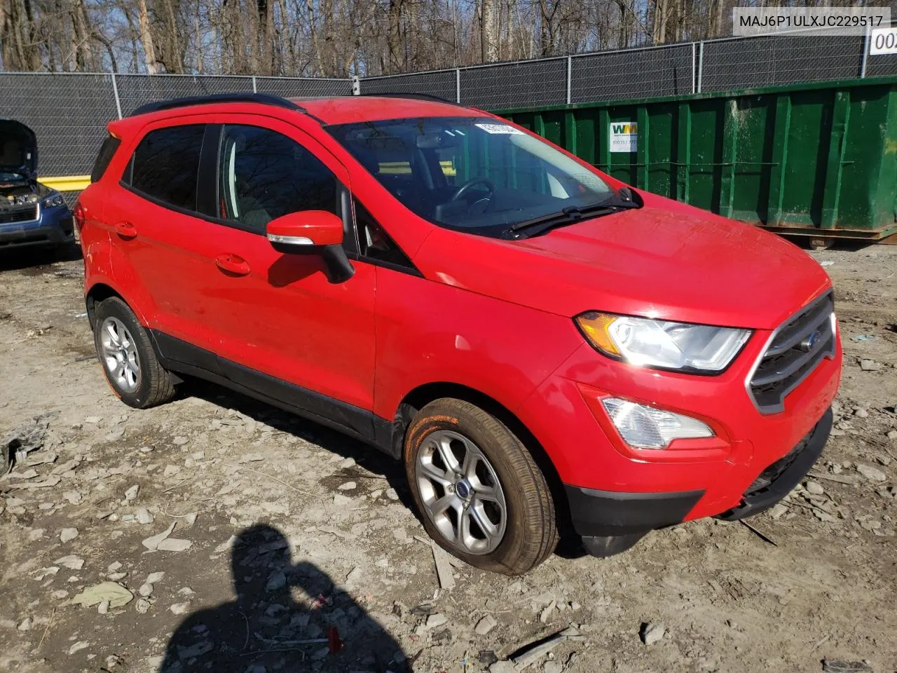 MAJ6P1ULXJC229517 2018 Ford Ecosport Se