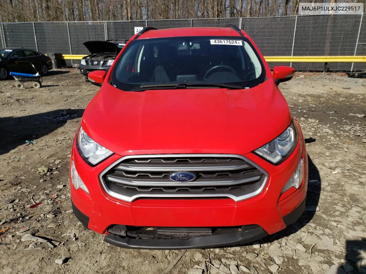 MAJ6P1ULXJC229517 2018 Ford Ecosport Se