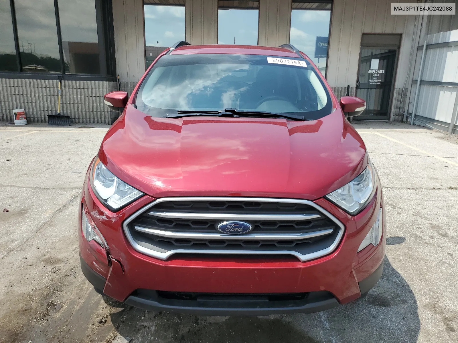 MAJ3P1TE4JC242088 2018 Ford Ecosport Se