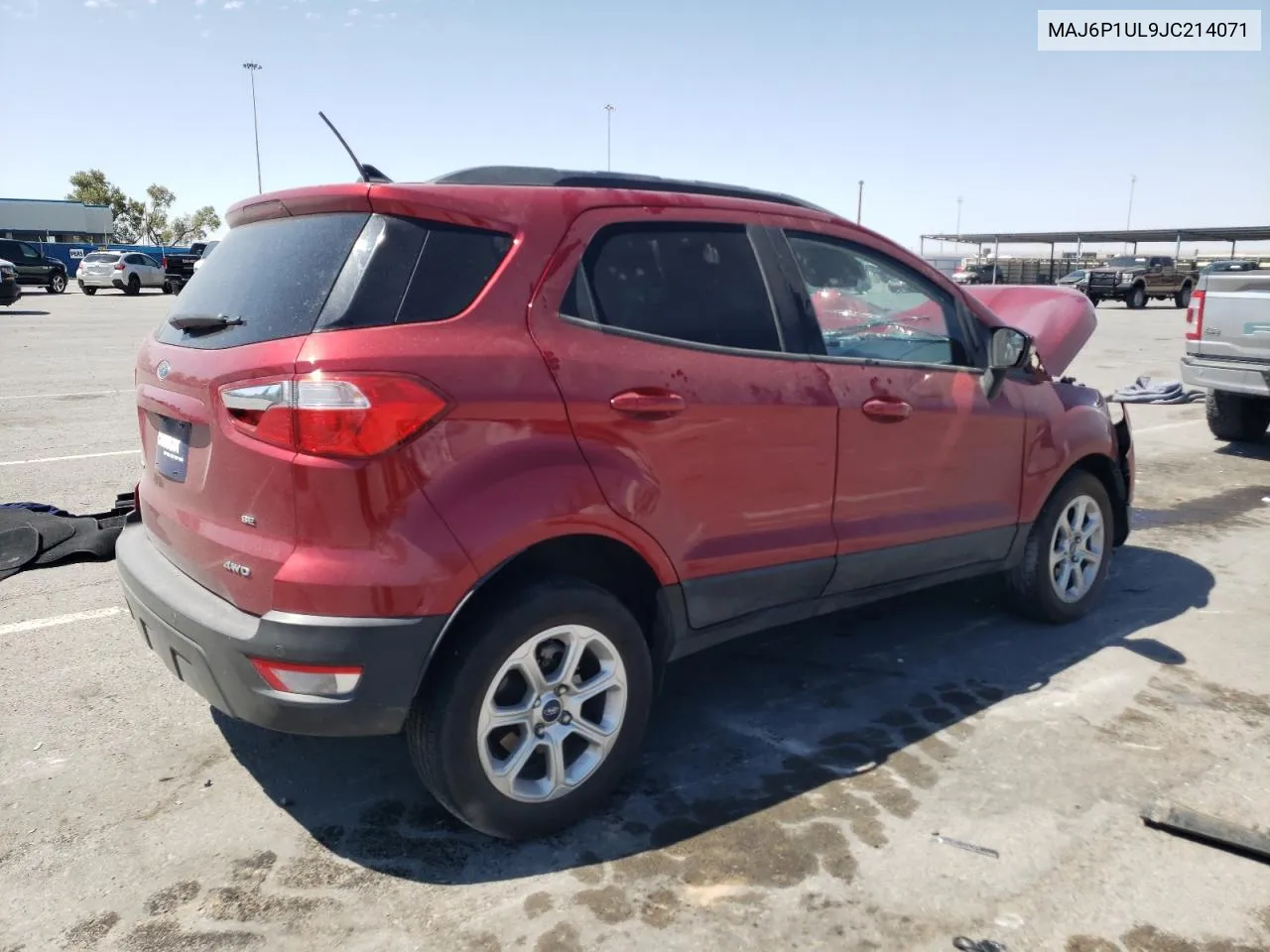 MAJ6P1UL9JC214071 2018 Ford Ecosport Se