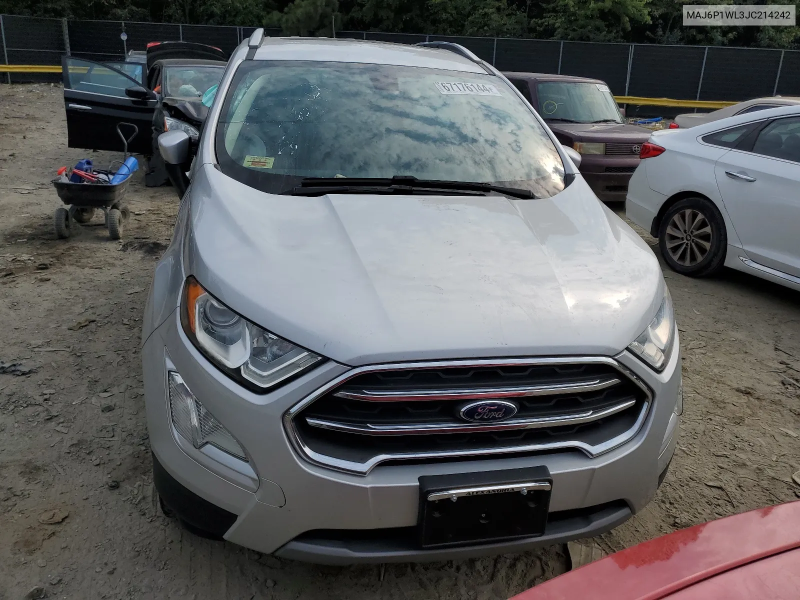 MAJ6P1WL3JC214242 2018 Ford Ecosport Titanium