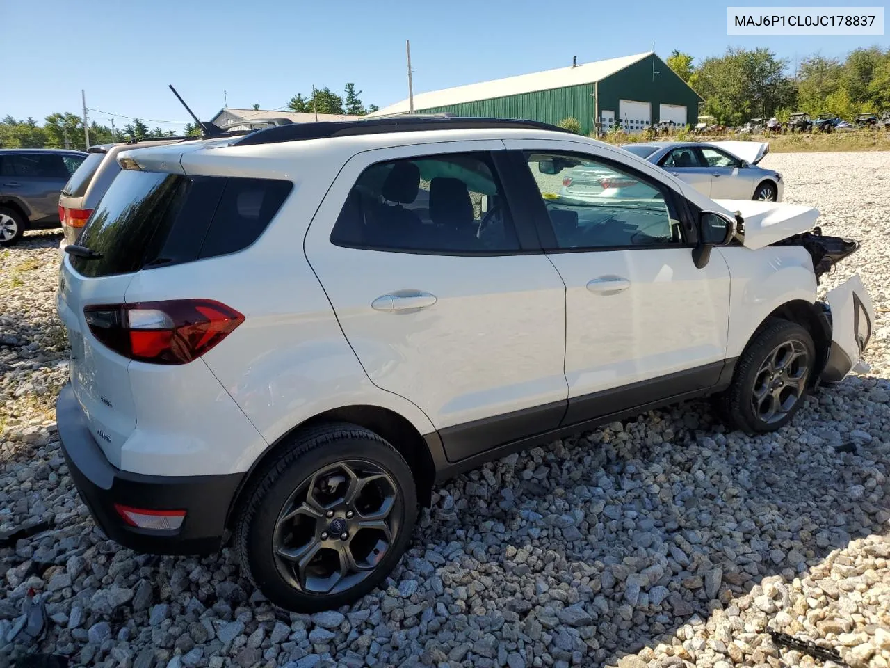 MAJ6P1CL0JC178837 2018 Ford Ecosport Ses