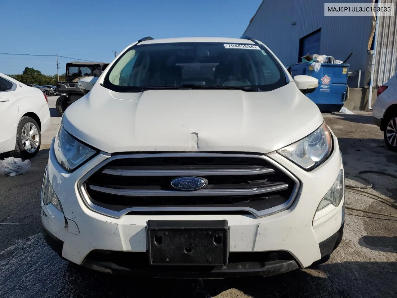 MAJ6P1UL3JC163635 2018 Ford Ecosport Se