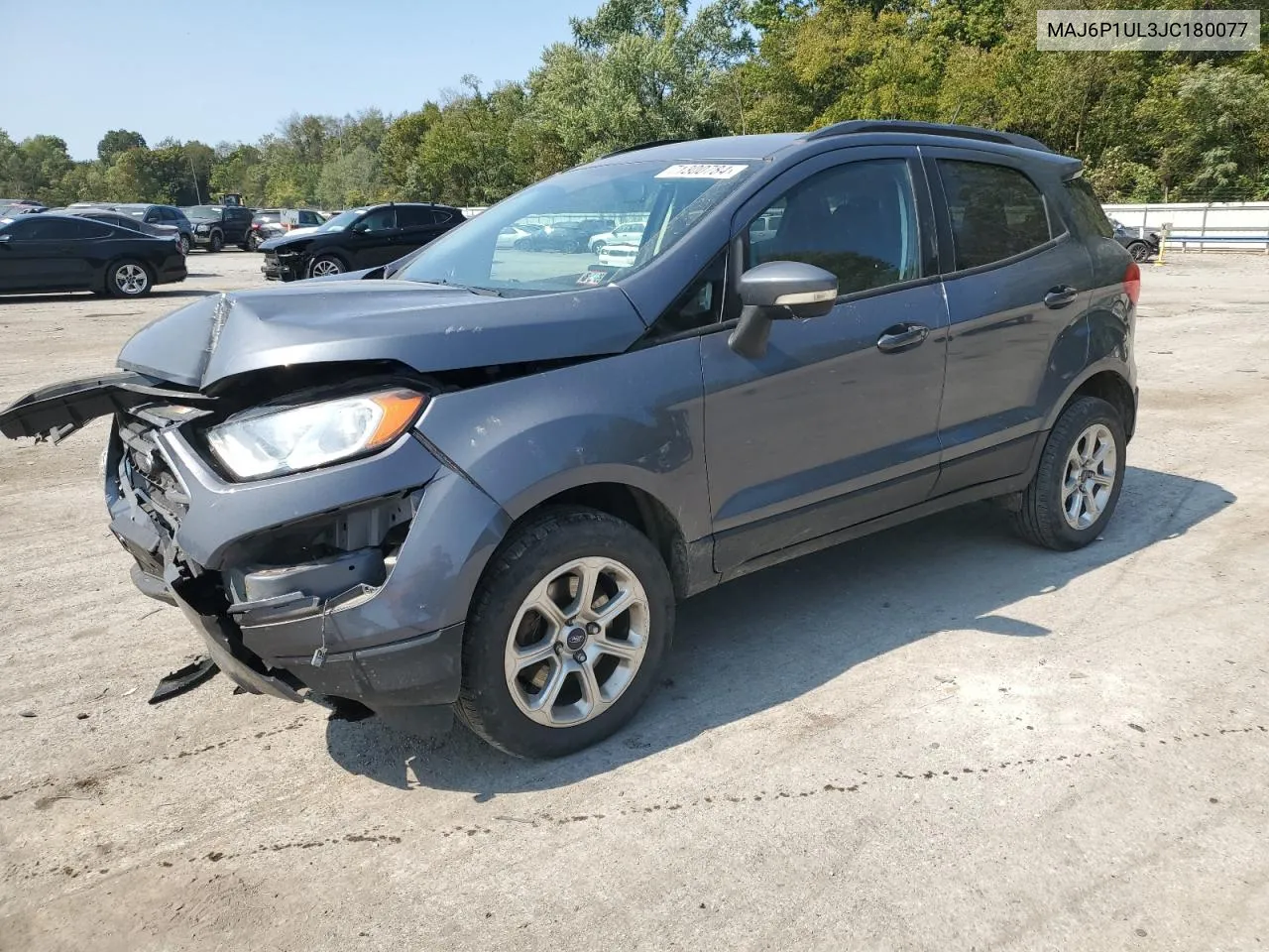 MAJ6P1UL3JC180077 2018 Ford Ecosport Se