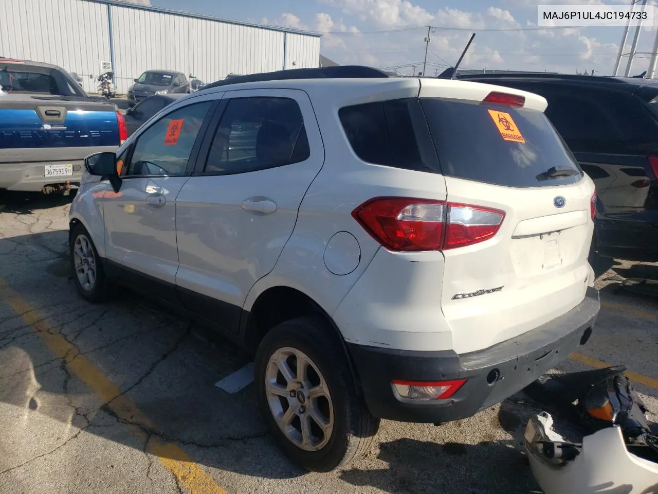 MAJ6P1UL4JC194733 2018 Ford Ecosport Se