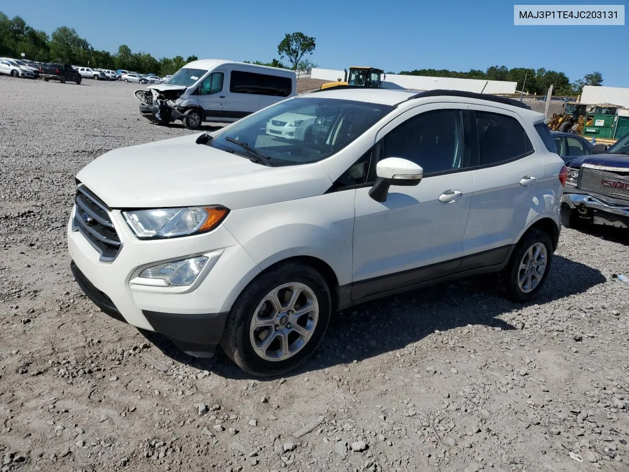 MAJ3P1TE4JC203131 2018 Ford Ecosport Se