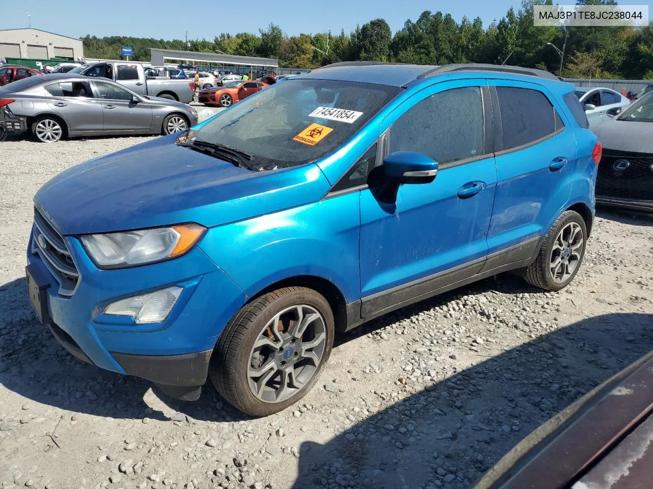 MAJ3P1TE8JC238044 2018 Ford Ecosport Se