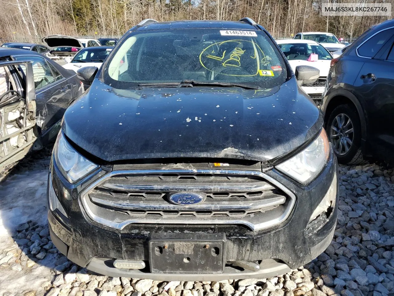 MAJ6S3KL8KC267746 2019 Ford Ecosport Titanium