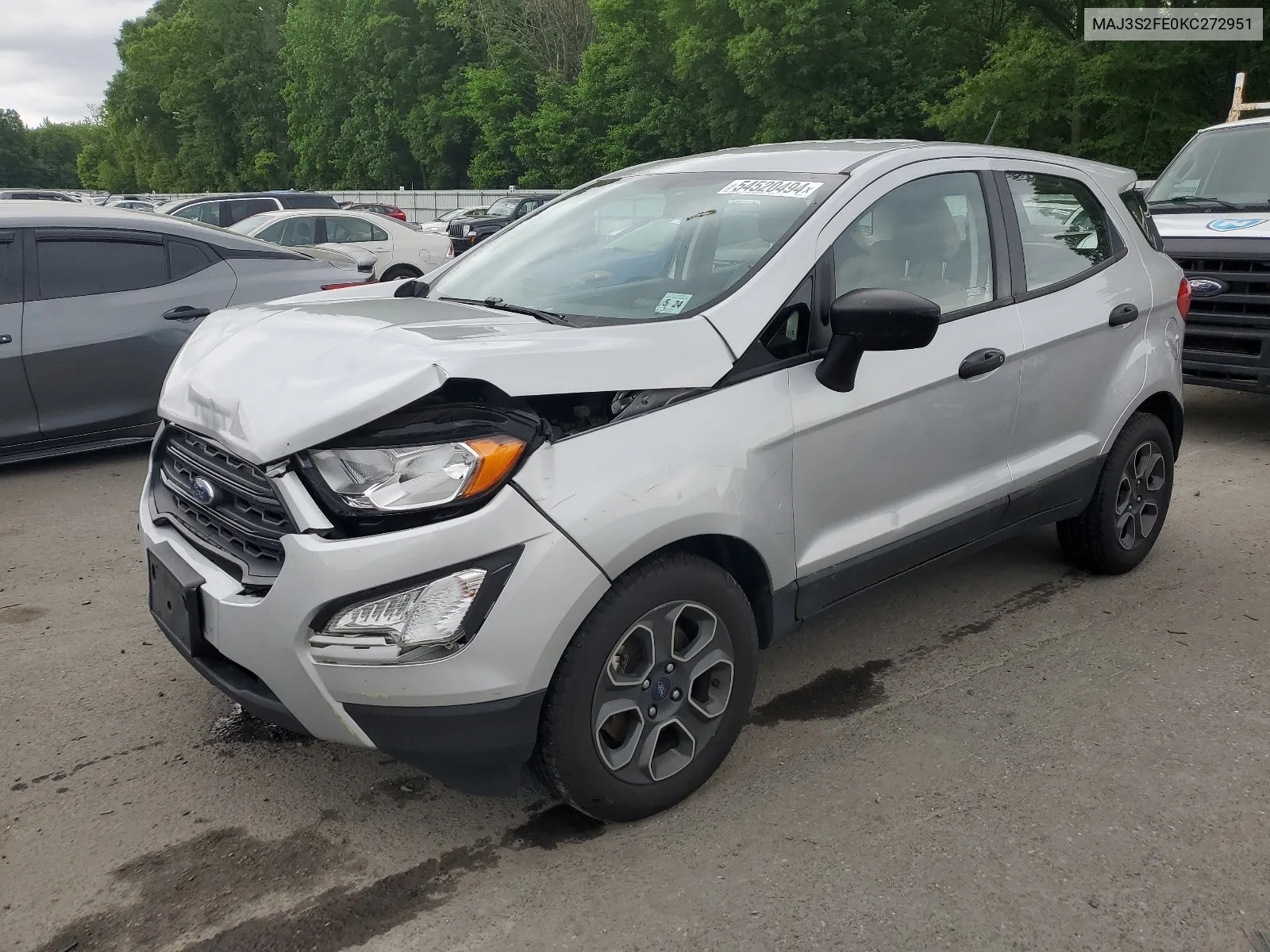 MAJ3S2FE0KC272951 2019 Ford Ecosport S