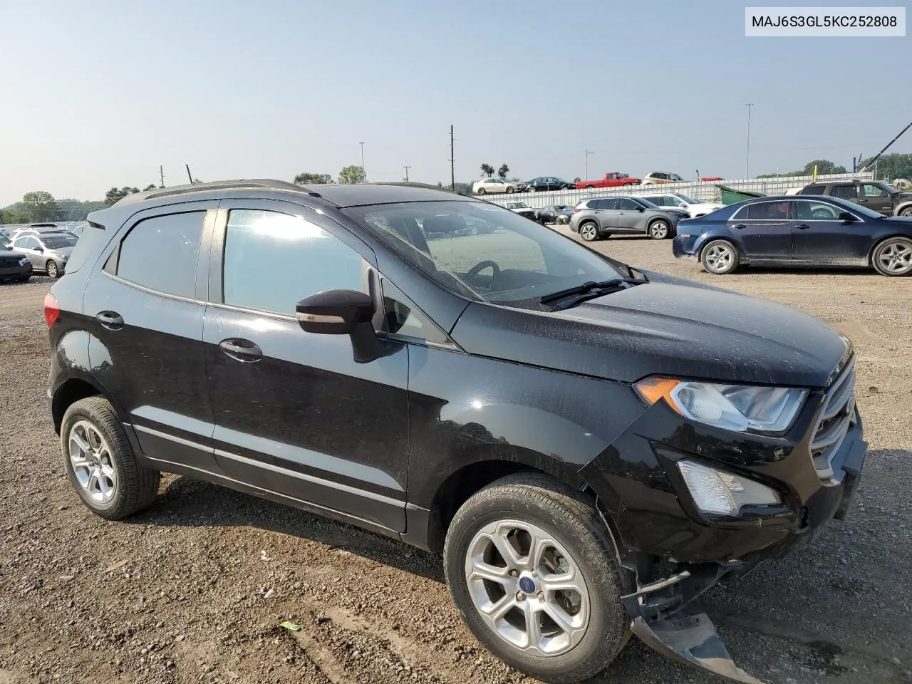 MAJ6S3GL5KC252808 2019 Ford Ecosport Se