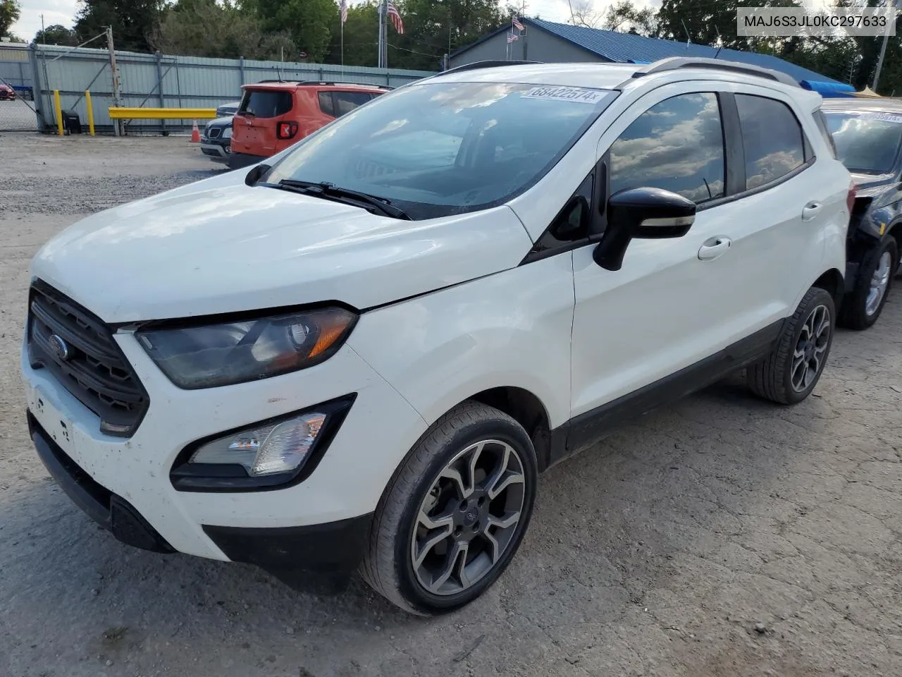 MAJ6S3JL0KC297633 2019 Ford Ecosport Ses