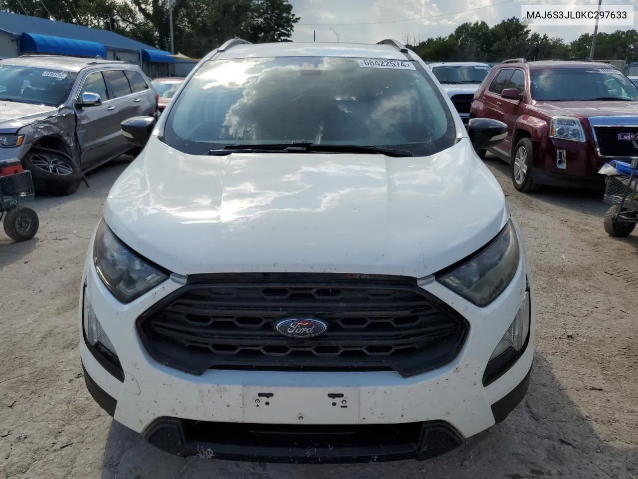 MAJ6S3JL0KC297633 2019 Ford Ecosport Ses