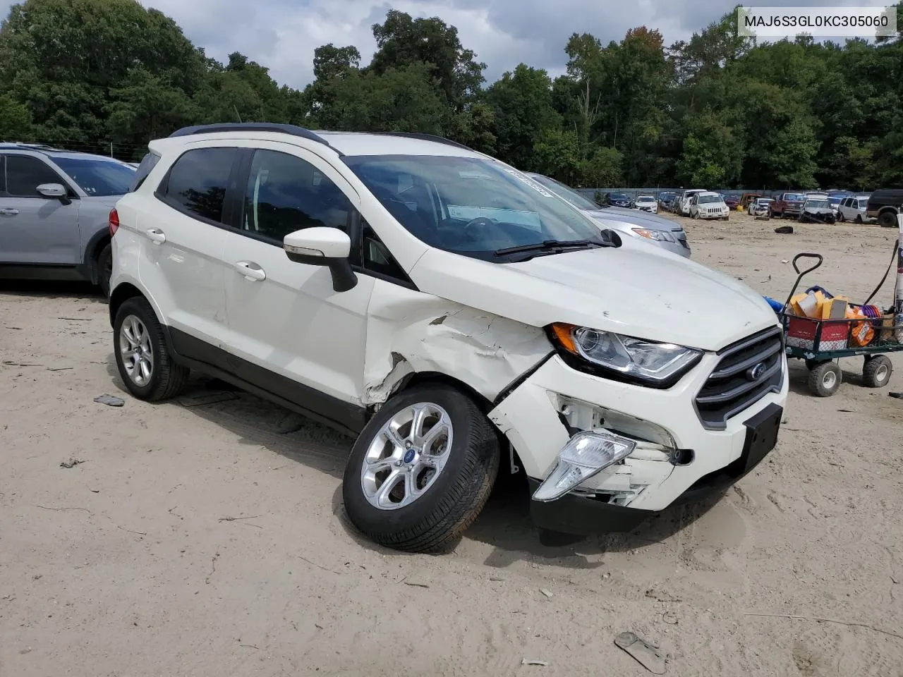 MAJ6S3GL0KC305060 2019 Ford Ecosport Se