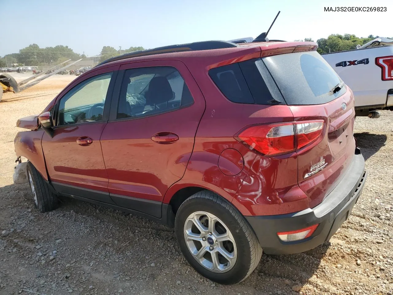 MAJ3S2GE0KC269823 2019 Ford Ecosport Se