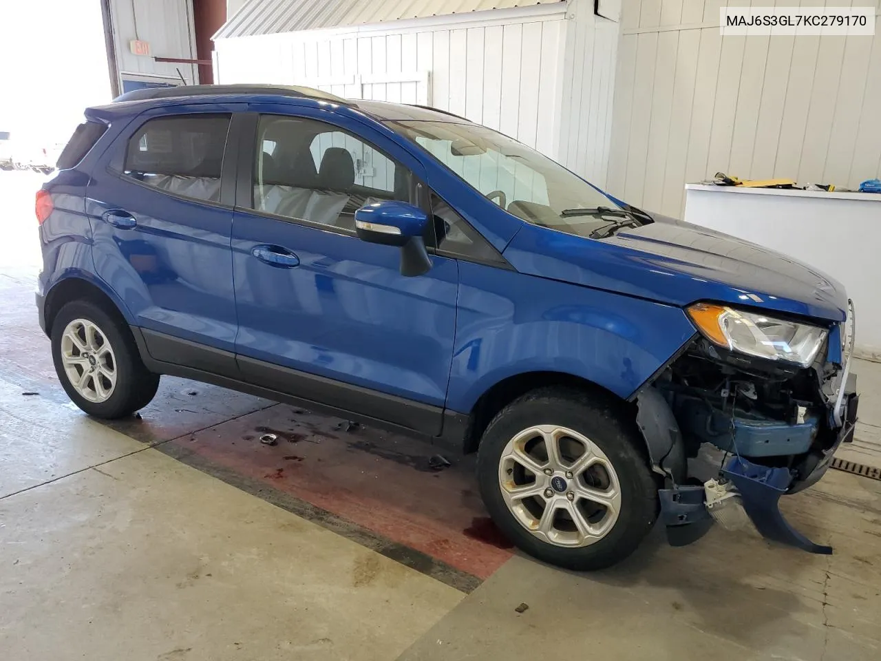 MAJ6S3GL7KC279170 2019 Ford Ecosport Se