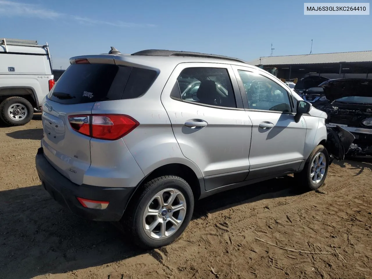 MAJ6S3GL3KC264410 2019 Ford Ecosport Se