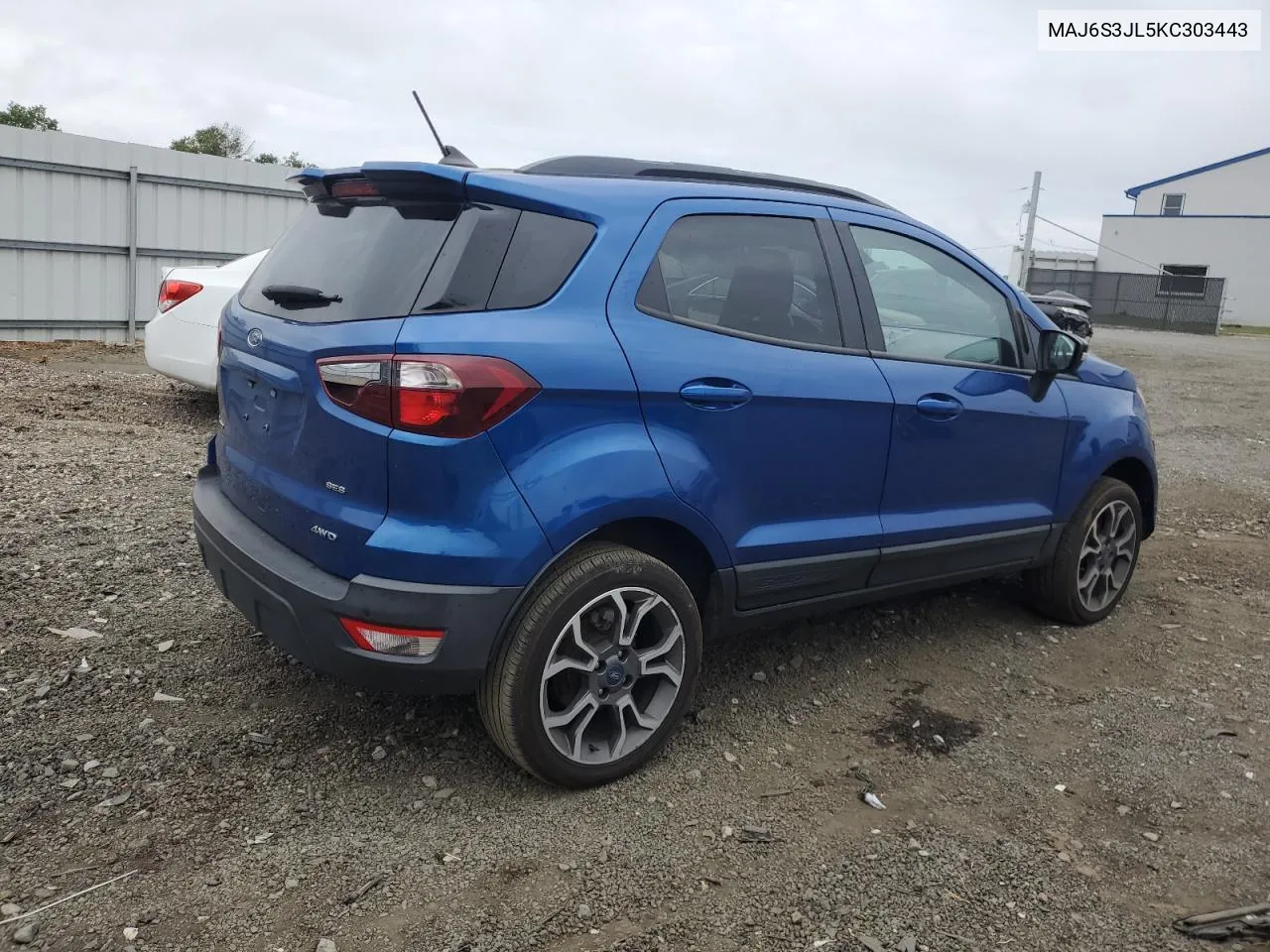 MAJ6S3JL5KC303443 2019 Ford Ecosport Ses