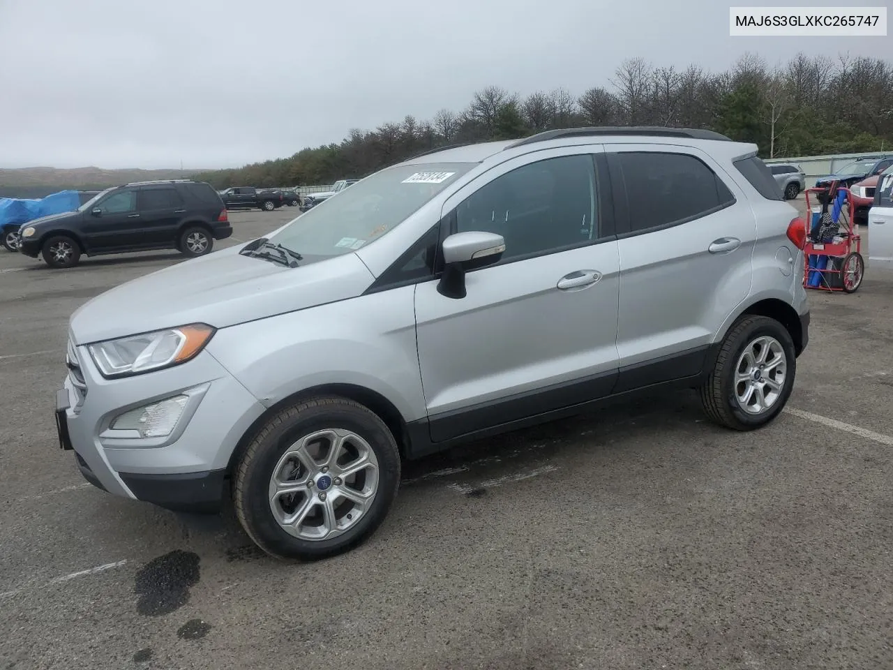 MAJ6S3GLXKC265747 2019 Ford Ecosport Se