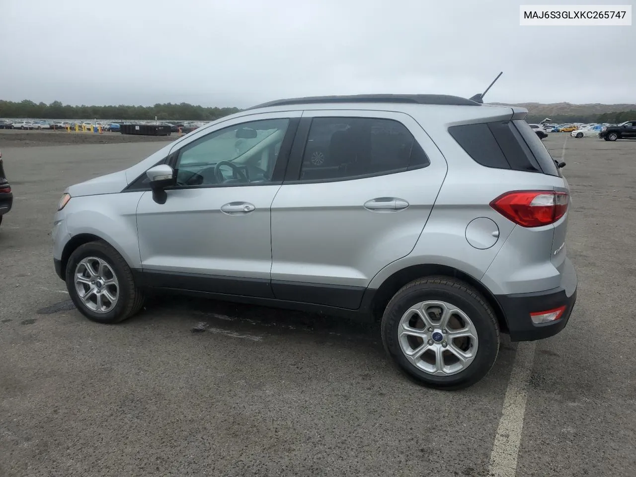 MAJ6S3GLXKC265747 2019 Ford Ecosport Se