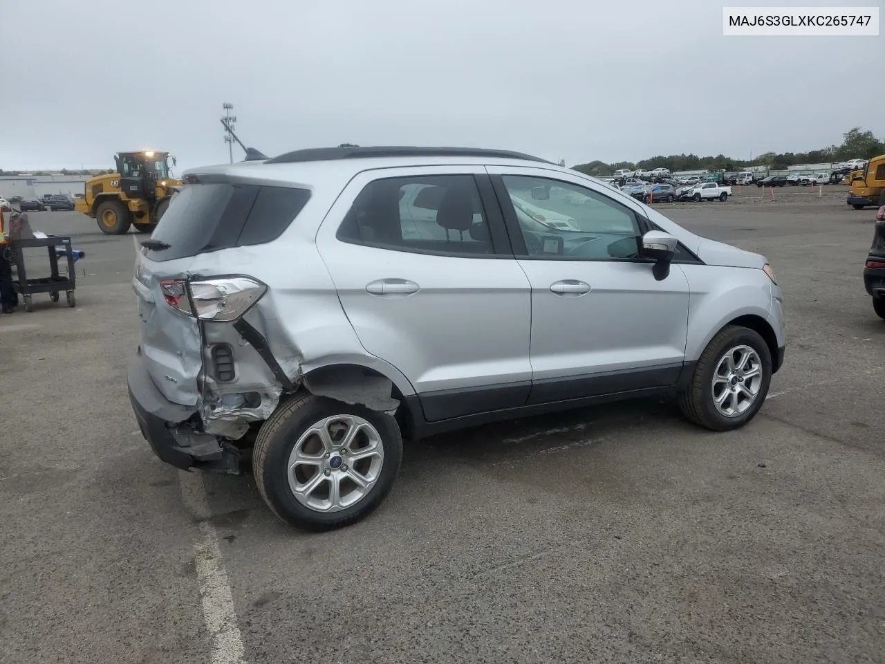 MAJ6S3GLXKC265747 2019 Ford Ecosport Se