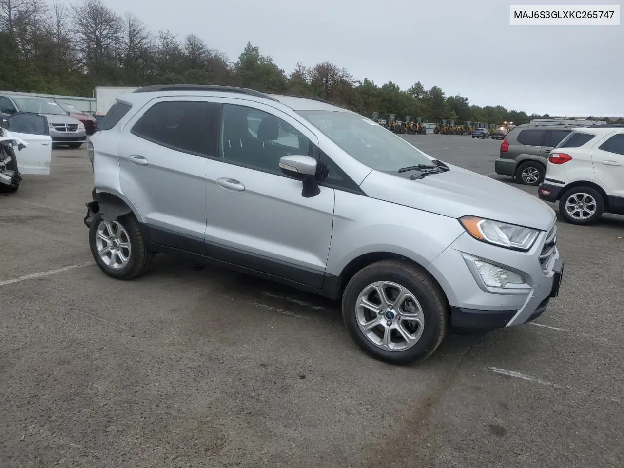 MAJ6S3GLXKC265747 2019 Ford Ecosport Se