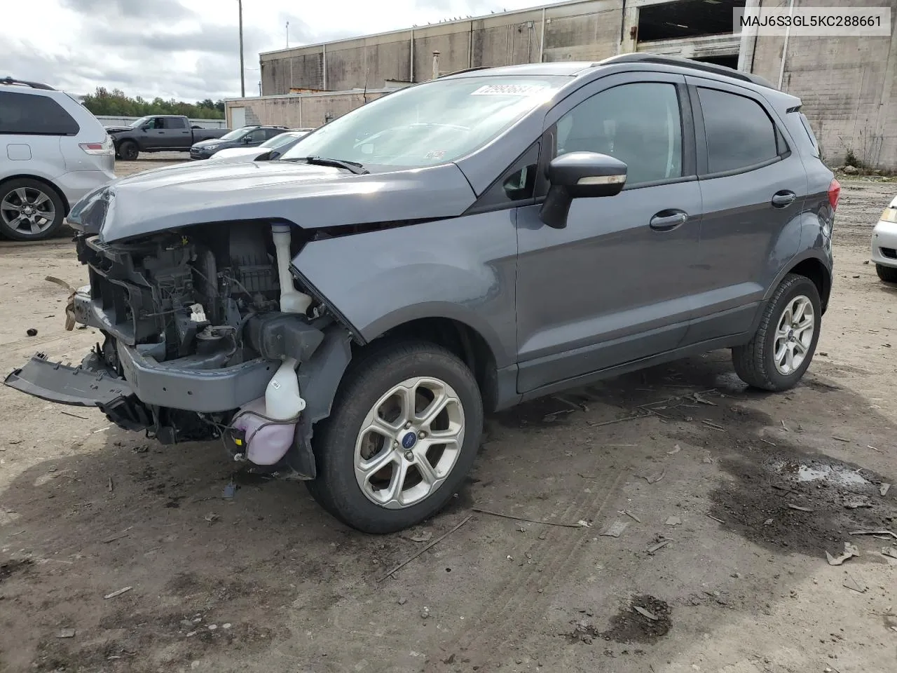 MAJ6S3GL5KC288661 2019 Ford Ecosport Se