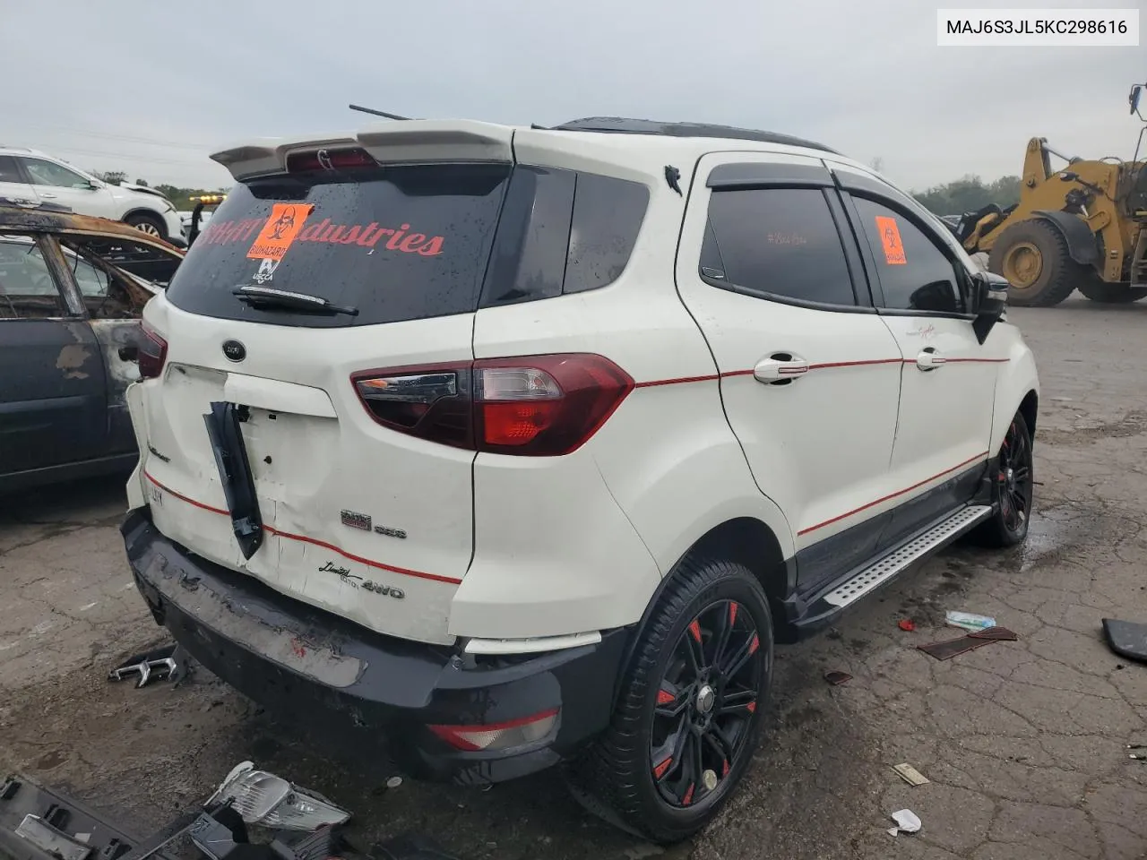 MAJ6S3JL5KC298616 2019 Ford Ecosport Ses